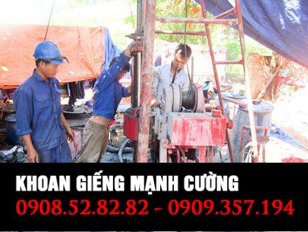 Khoan Giếng Gia Đình Mạnh Cường