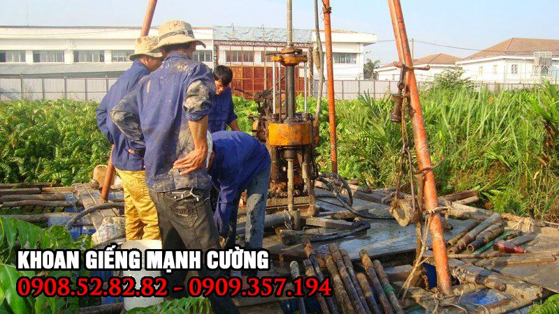 Khoan giếng Mạnh Cường khoan giếng Bình Thạnh