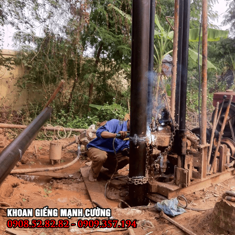 Khoan giếng Mạnh Cường khoan giếng Cần Giờ