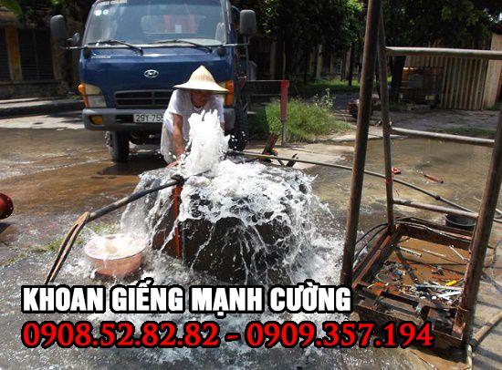 Khoan giếng Mạnh Cường khoan giếng Gò Vấp