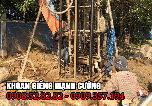 Khoan giếng Mạnh Cường khoan giếng Tân Bình