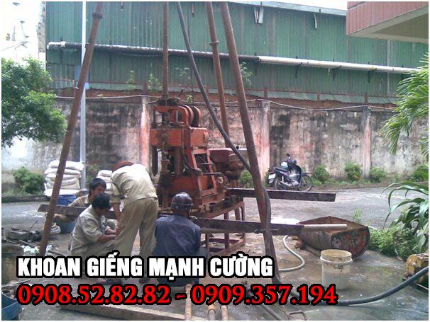 Khoan giếng Mạnh Cường khoan giếng Tân Phú